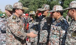 امیر الهامی از منطقه پدافندهوایی شمال&zwnj;غرب بازدید کرد