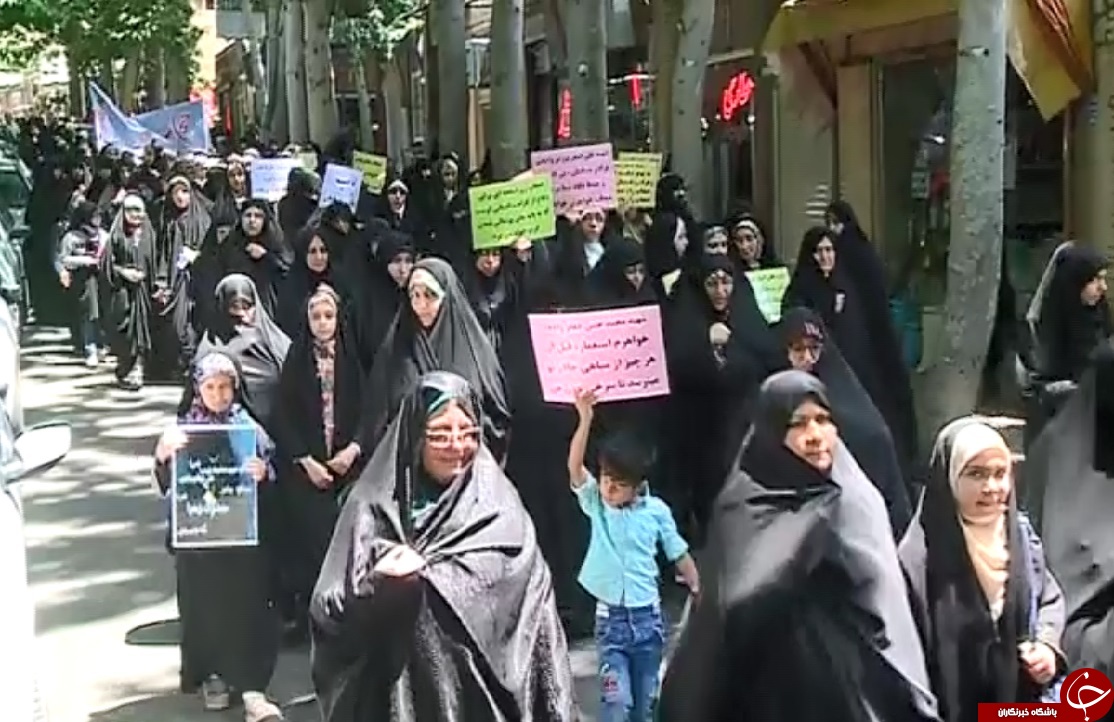 راهپیمایی حمایت از عفاف و حجاب مردم محلات