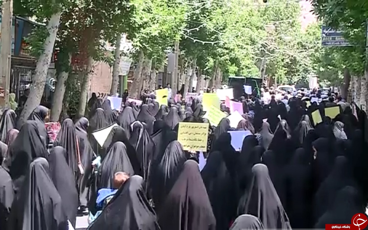 راهپیمایی حمایت از عفاف و حجاب مردم محلات