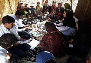 اعزام تیم بهداشتی- درمانی طرح شهید رهنمون به بخش زاغه