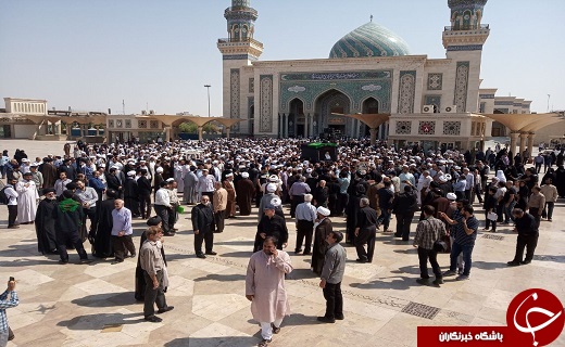 تشییع پیکر آیت&zwnj;الله حسینی شاهرودی در قم