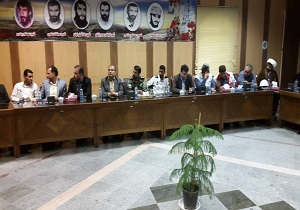 حضور دبیر مجمع تشخیص مصلحت نظام در جلسه شورای بحران مسجد سلیمان