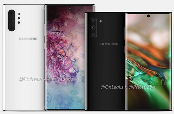 طراحی ظاهری Galaxy Note 10 فاش شد +تصاویر