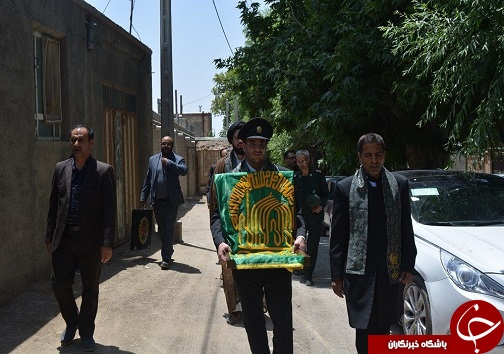 فردوس میزبان کاروان خدام رضوی