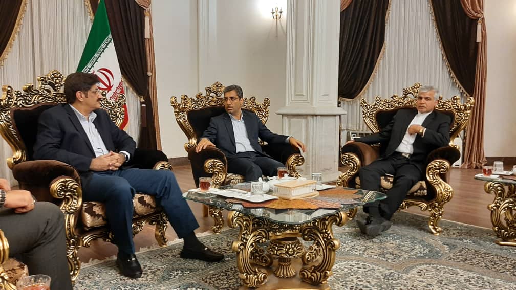 ورود سروزیر ایالت سند پاکستان به مشهد