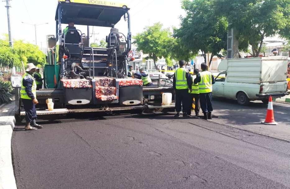 ۶۰ هزار مترمربع از معابر چابهار آسفالت شد