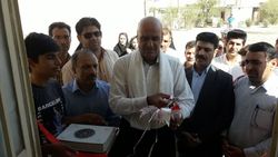خانه ورزش روستایی در کاور توه طاق افتتاح شد