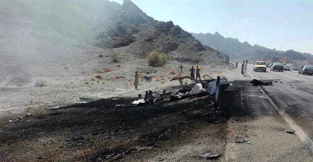 مرگ راننده خودرو سوخت درقلعه گنج