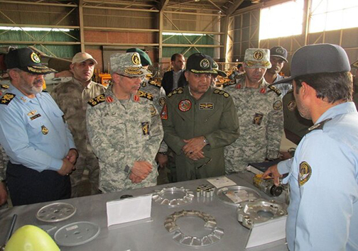 سرلشکر باقری از پایگاه هوایی شهیدحبیبی مشهد بازدید کرد+ عکس