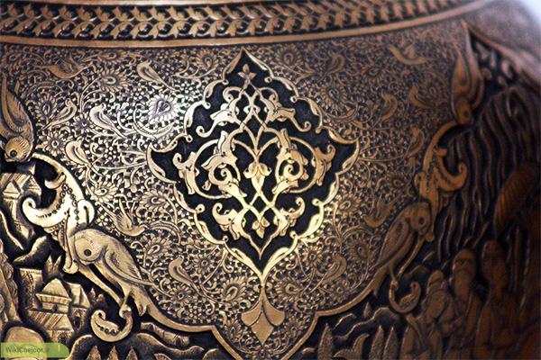 سود چند گانه با پرورش اردک و ماهی در شالیزار + فیلم جان گرفتن هنر قلم زنی توسط هنرمندان قزوینی + فیلم