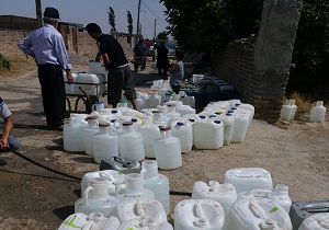قطعی آب در یکی از روستاهای گرگان/ مردمی که سال‌ها چشم‌انتظار آبرسانی هستند + فیلم