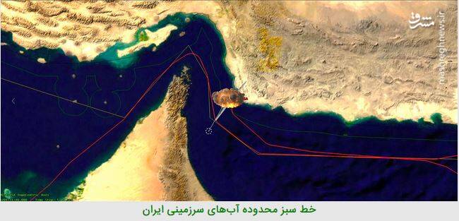 چند کیلومتر از حریم هوایی ایران مورد تجاوز پهباد جاسوسی آمریکا قرار گرفت؟ + تصاویر
