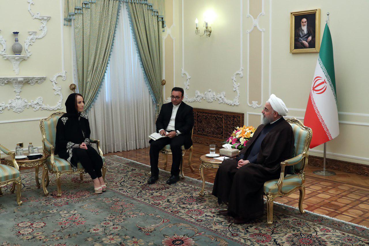 دیدار رئیس اتحادیه بین&zwnj;المجالس جهانی (IPU) با حجت&zwnj;الاسلام روحانی