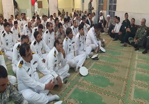 انتصاب رییس جدید عقیدتی سیاسی پایگاه دریایی