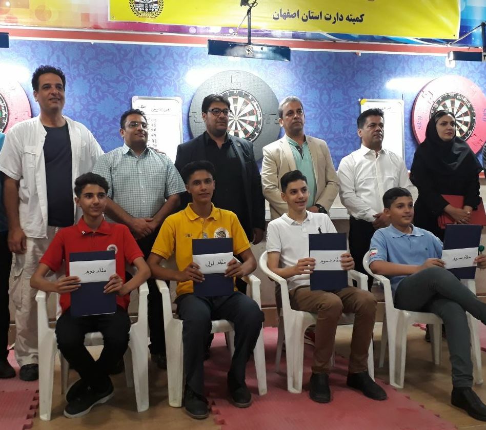 کسب مقام یک گیلانی در مسابقات کشوری دارت