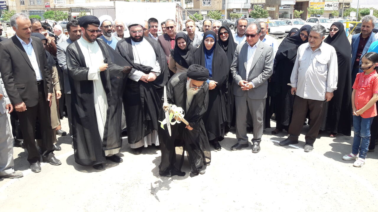 کلنگ ساخت کتابخانه مرکزی نیشابور بر زمین خورد