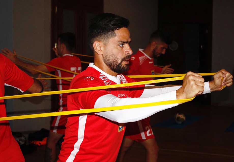 پرسپولیس به سالن بدنسازی رفت