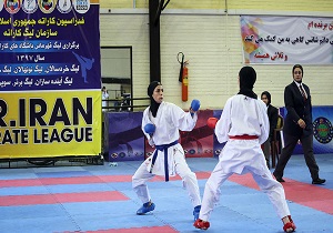 قهرمانی آذربایجان شرقی در مسابقات کاراته بانوان کشورسبک شیدوکان درمراغه