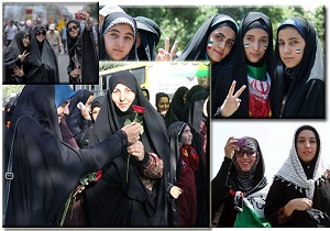 همایش پیاده روی عفاف و حجاب درشهر مراغه برگزار شد.