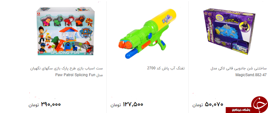 هزینه خرید اسباب بازی چقدر آب می خورد ؟ + قیمت