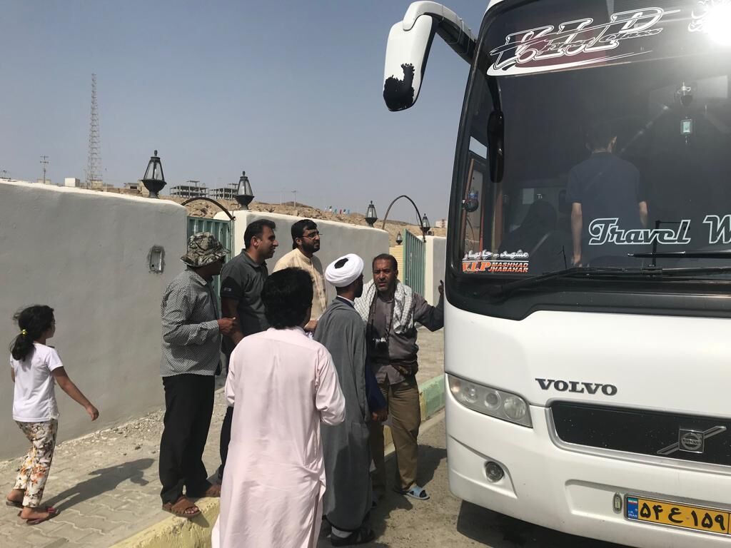 اعزام ۸۶ نفر از منطقه آزاد چابهار به مشهد مقدس