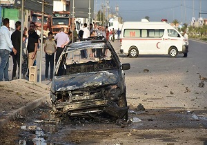 انفجار بمب در شمال شرق بعقوبه در عراق