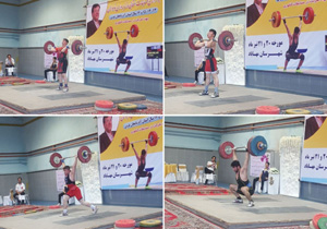 مهاباد قهرمان مسابقات انتخابی وزنه برداری نوجوانان استان