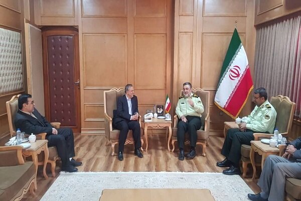 دیدار فرمانده ناجا و استاندار خراسان رضوی