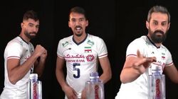 چالش بازکردن درب بطری توسط ستاره&zwnj;های تیم ملی والیبال ایران +فیلم