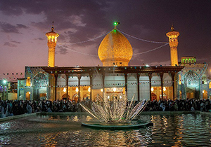 سومین حرم اهل بیت شادمان در شب میلاد امام رضا(ع)
