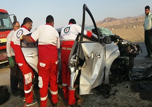 مرگ دلخراش ۲ نفر در سانحه برخورد برلیانس با نیوجرسی