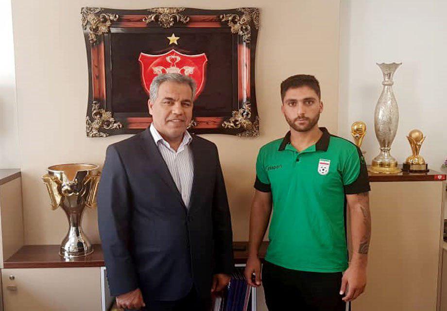بازیکن تیم ملی امید به پرسپولیس پیوست