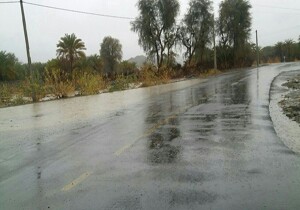 ۳۵ میلی متر بارندگی در سراوان