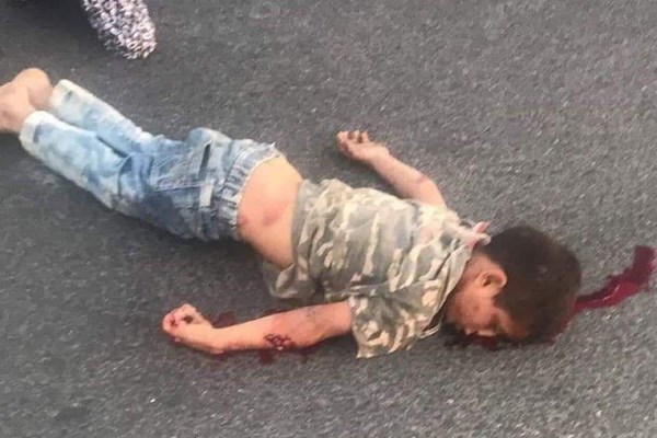 شهادت کودک فلسطینی زیر چرخ خودرو صهیونیست&zwnj;ها + تصاویر