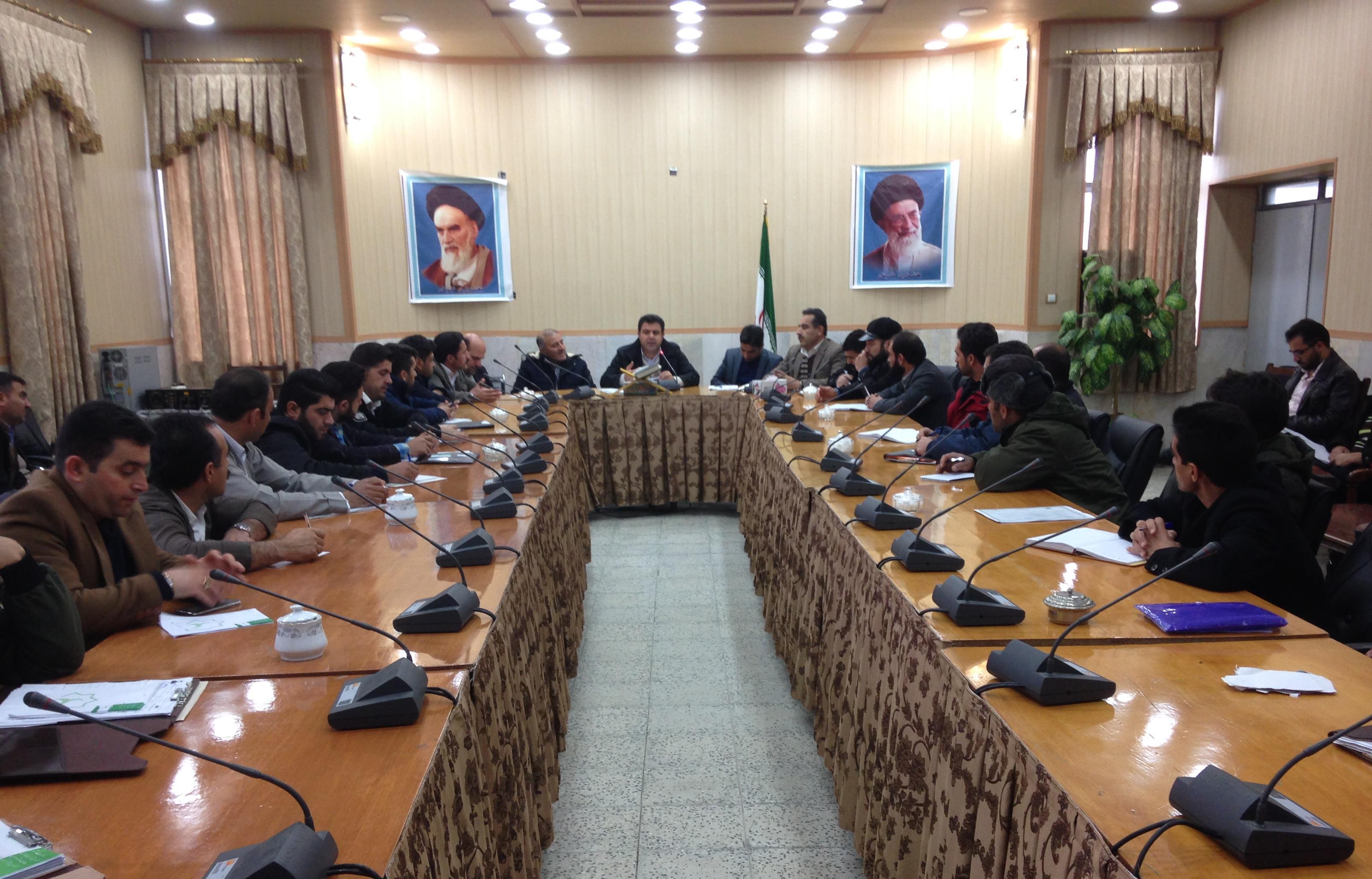 دومین نشست مشورتی دهیاران بخش خلیفان برگزار شد