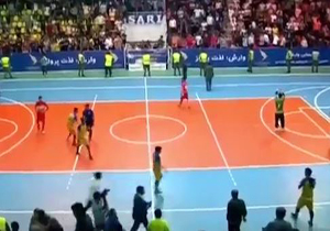 خلاصه فوتسال شهروند ساری و فرش آرا مشهد در ۲۵ تیر ۹۸ + فیلم
