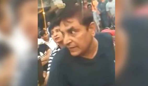 حمله زن قانون شکن به پلیس رانندگی! + فیلم///