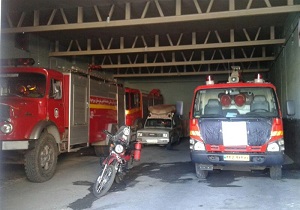 مشکل نبود نردبان هیدرولیکی آتش نشانی درمرند