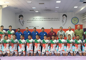 کبدی کار فارسی در اردوی تیم ملی جوانان