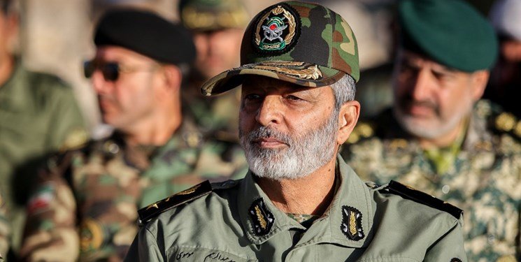بازدید امیر سرلشکر موسوی از منطقه پدافند هوایی شمال غرب