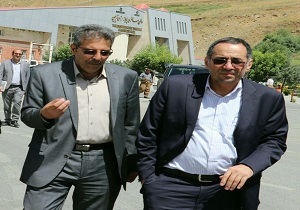 بازدید معاون حمل و نقل سازمان راهداری و حمل و نقل جاده‌ای از پایانه مرزی تمرچین شهرستان پیرانشهر