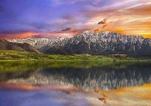 قدم در نقاشی های حقیقی/ سفر شگفت انگیز تابستانی به بام ایران + فیلم
