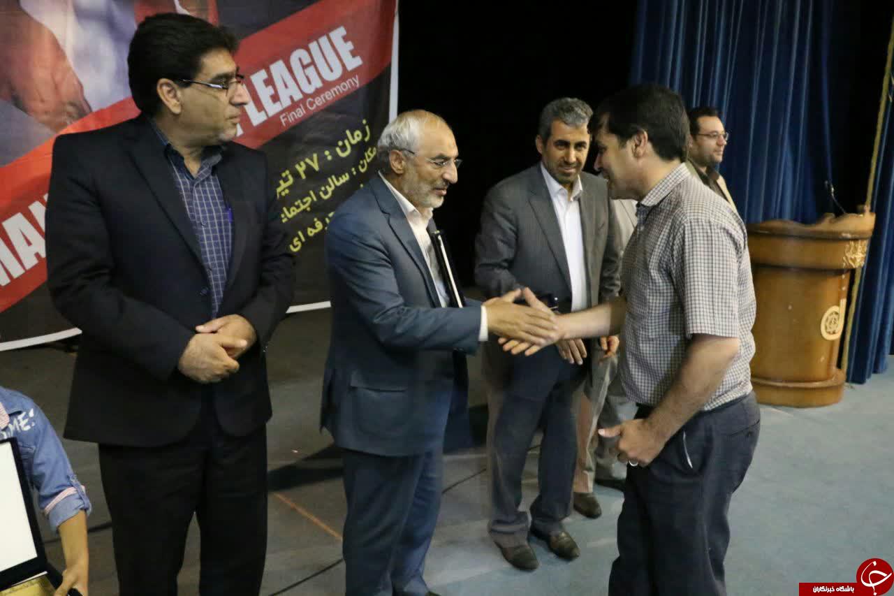 مراسم پایانی و اهدای جوایز لیگ کاراته وان کرمان