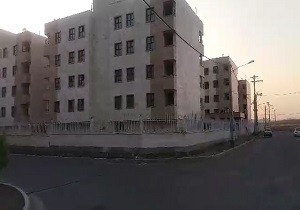 پروژه نیمه‌کاره مسکن مهر پردیسان قم پس از ۱۰ سال + فیلم