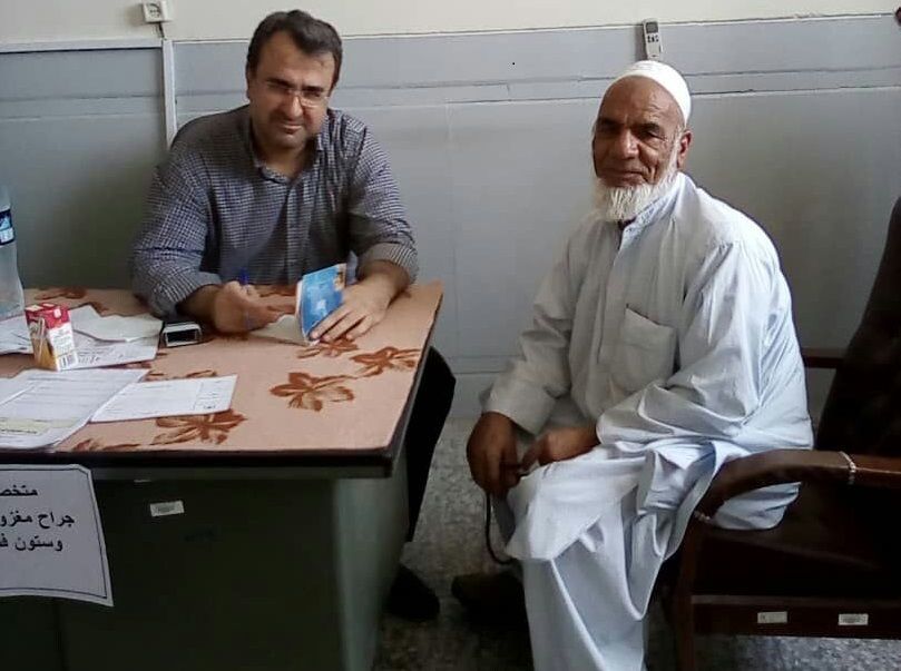 ویزیت رایگان حدود ۵۰۰ نفر در روستای کلینک ایرانشهر