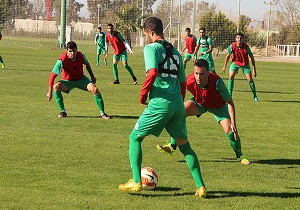 تیم پرسپولیس حاجی خوش مهاباد مقابل نماینده ارومیه به تساوی رسید