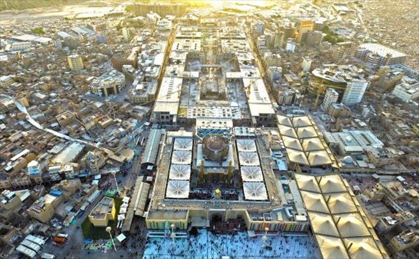 آخرین وضعیت صحن حضرت زهرا(س)/اتمام اسکلت پروژه صحن حضرت زینب(س) تا اربعین