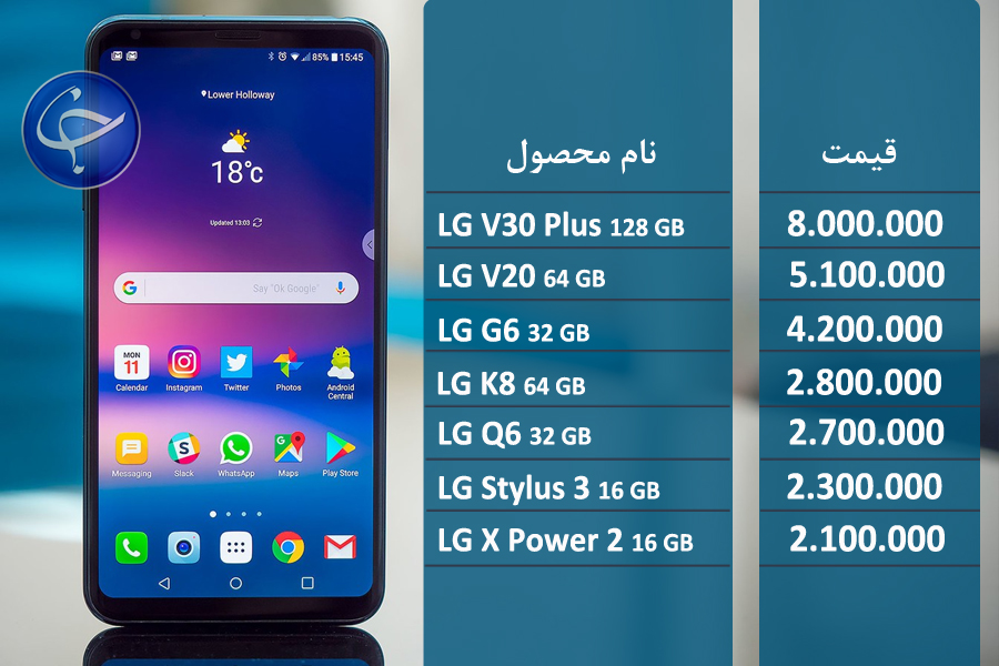آخرین قیمت تلفن همراه در بازار (بروزرسانی ۳۰ تیر) +جدول