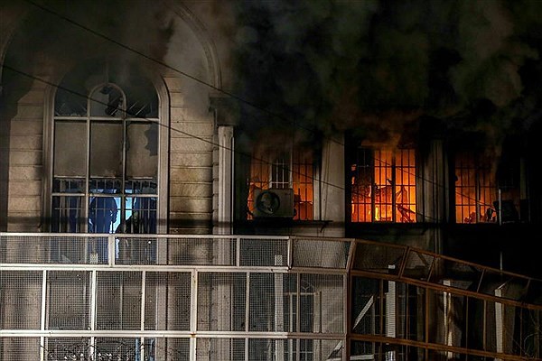 حادثه ساختمان مقابل لانه جاسوسی بدون مصدوم بود
