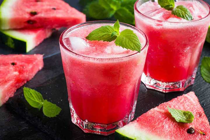 طرز تهیه اسموتی هندوانه